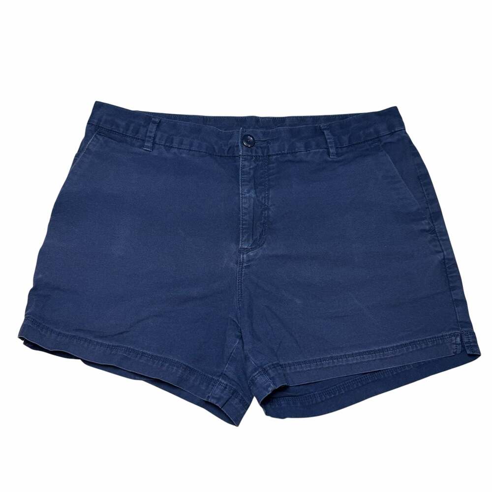 Patagonia Organic Cotton Navy Blue Chino Shorts Women's Size 12